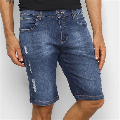 short curto masculino jeans